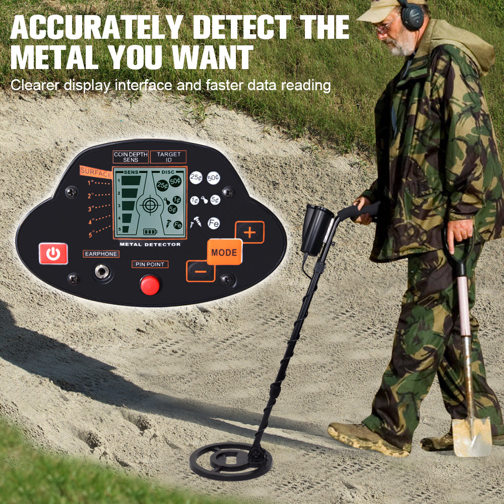 Long Range Treasure Underground gold metal detector MD-5030 Detect Pipelines Cables Scan metal Articles