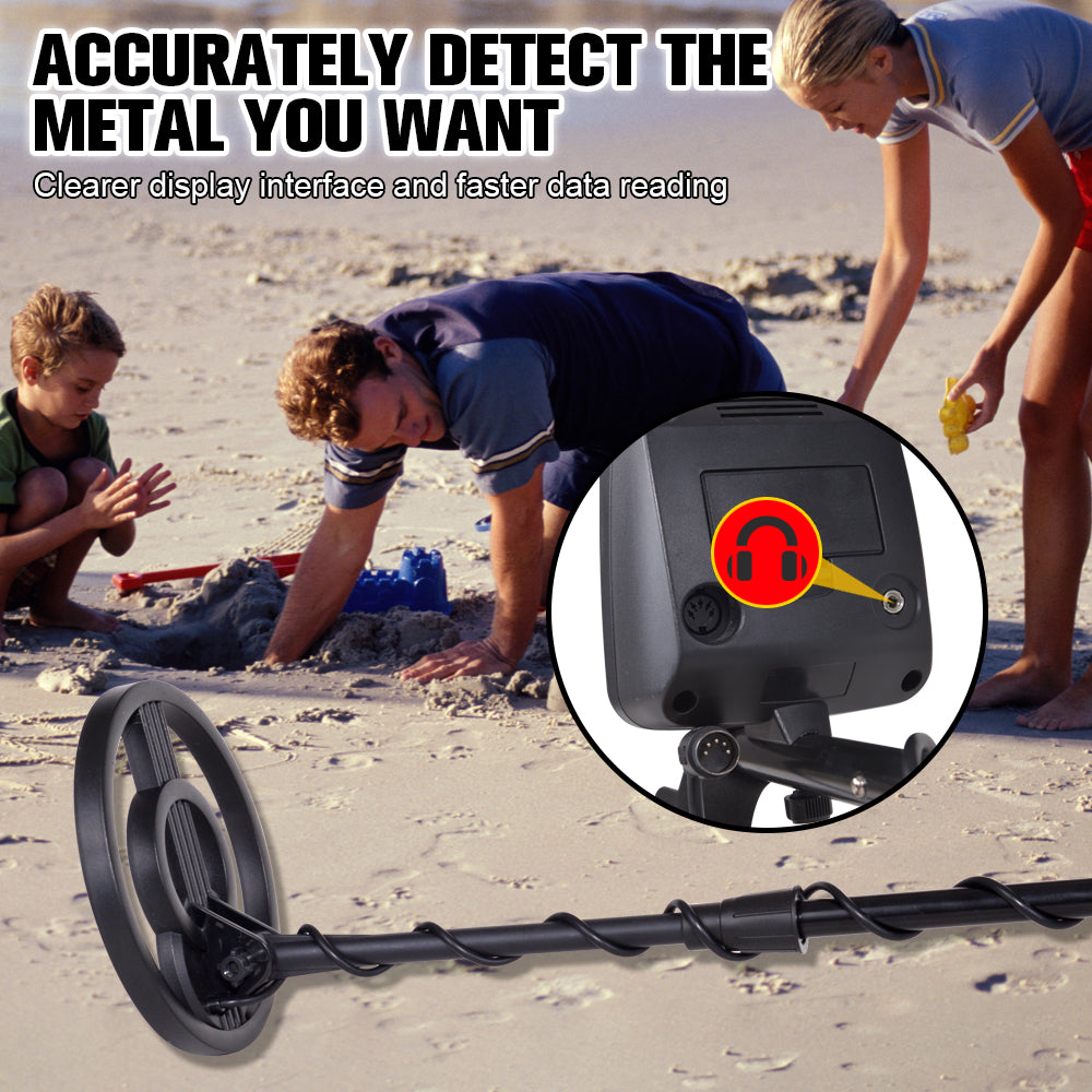 Lightweight Metal Detector MD-5021 Portable High Sensitivity Gold Finder Treasure Hunter Non-ferrous Metal Finder