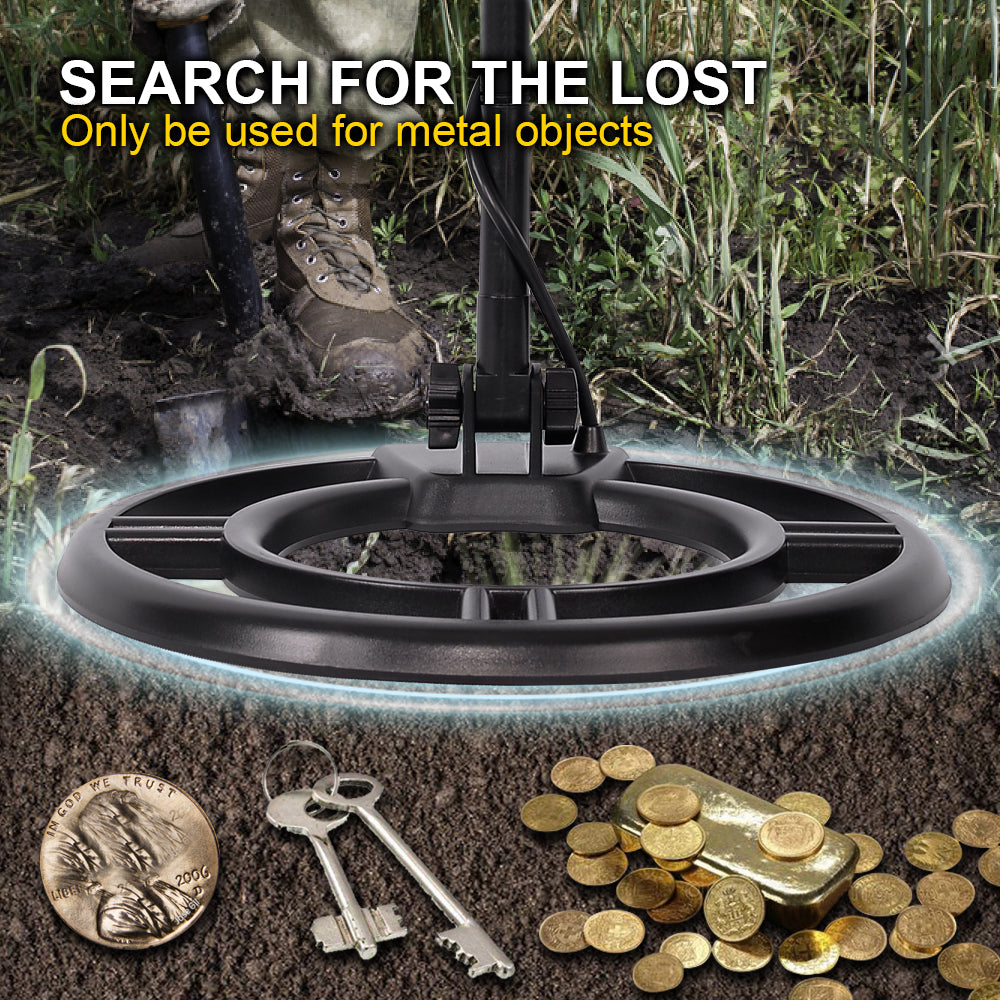 Portable Underground Metal Detector MD3030 Quick Shooter Gold Detector With Large LCD Screen Treasure Hunter