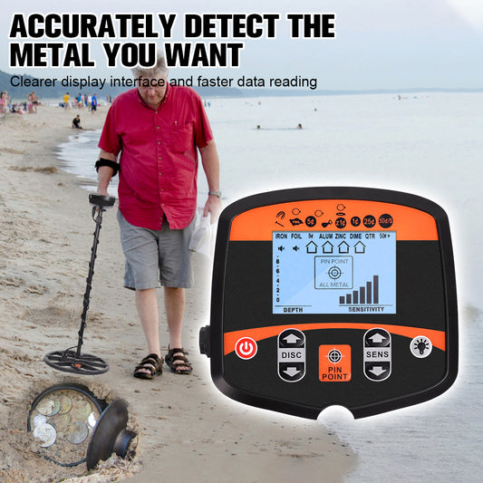 Professional Metal Detector Underground Finder Gold Detector TX-960 Treasure Hunter Detecting Pinpointer Waterproof Search Coil